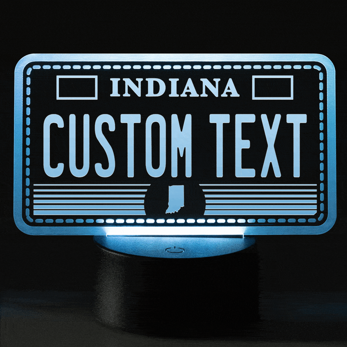 Led Indiana License Plate Lamp — CityLocs