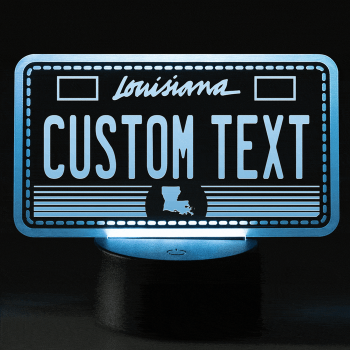 Led Louisiana License Plate Lamp