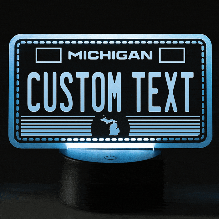 Led Michigan License Plate Lamp