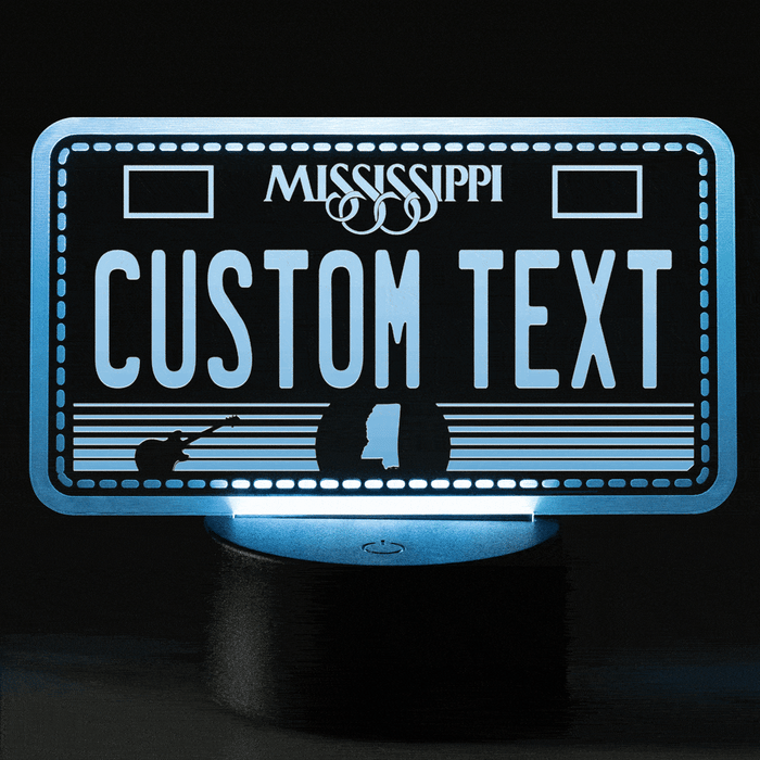 Led Mississippi License Plate Lamp