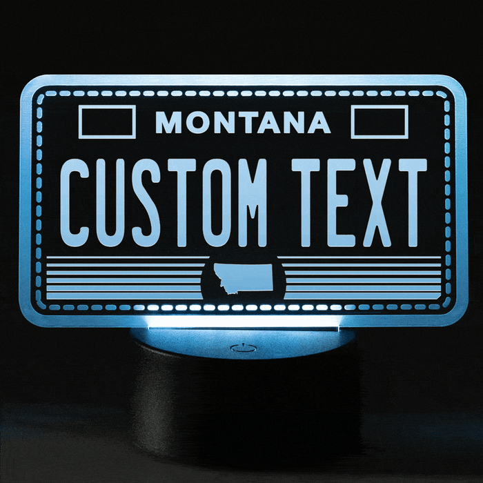 Led Montana License Plate Lamp