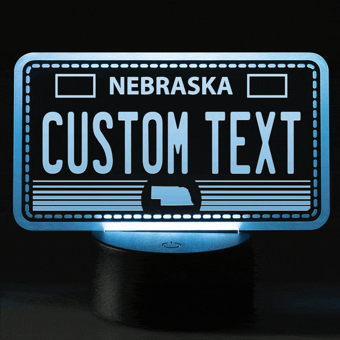 Led Nebraska License Plate Lamp