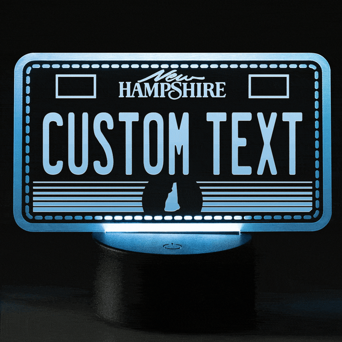 Led New Hampshire License Plate Lamp