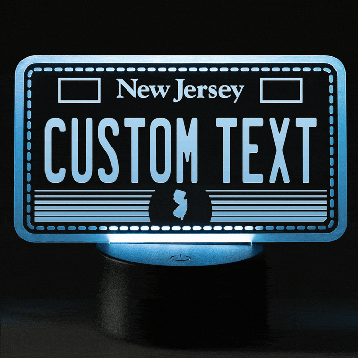 Led New Jersey License Plate Lamp