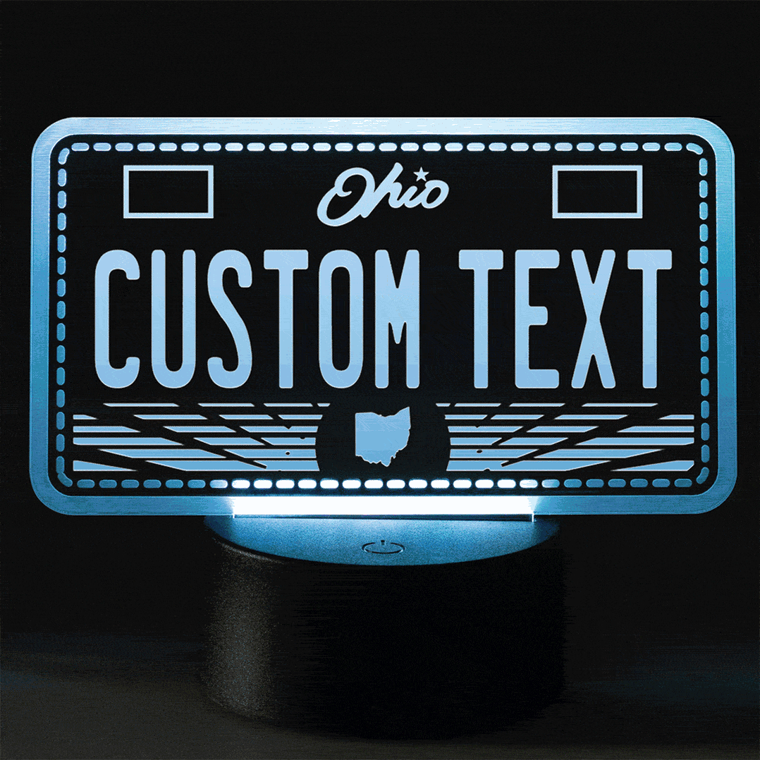 Led Ohio License Plate Lamp — CityLocs