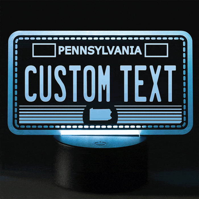 Led Pennsylvania License Plate Lamp