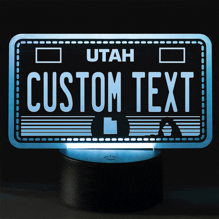 Led Utah License Plate Lamp