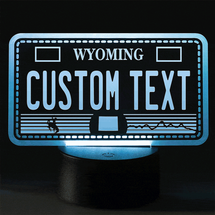 Led Wyoming License Plate Lamp