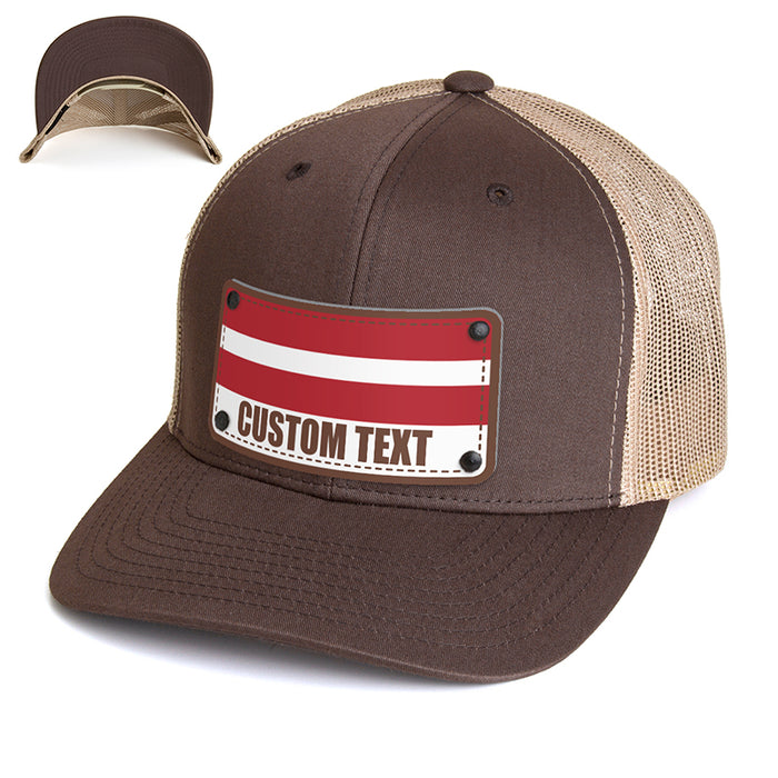 Latvia Flag Hat