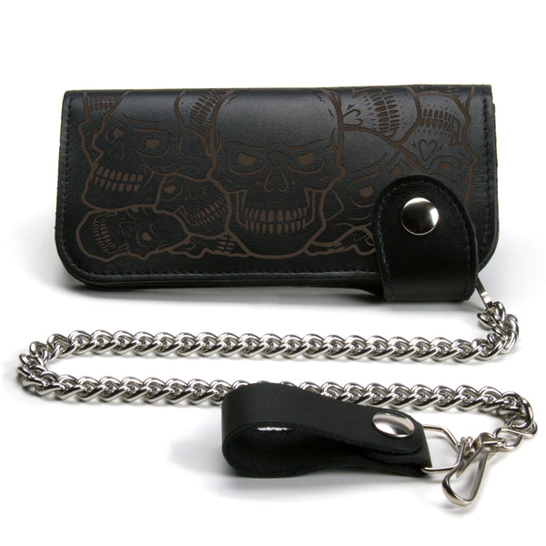 Llife LEATHER CHAIN WALLET CODE 24ss