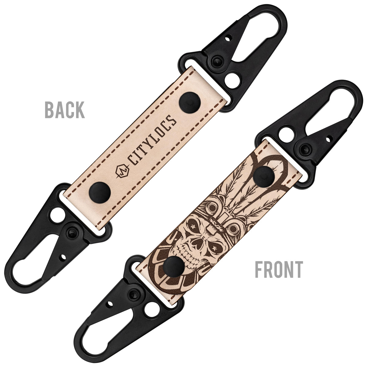 Custom Leather Keychains: Personalize Your Keys with Style — CityLocs