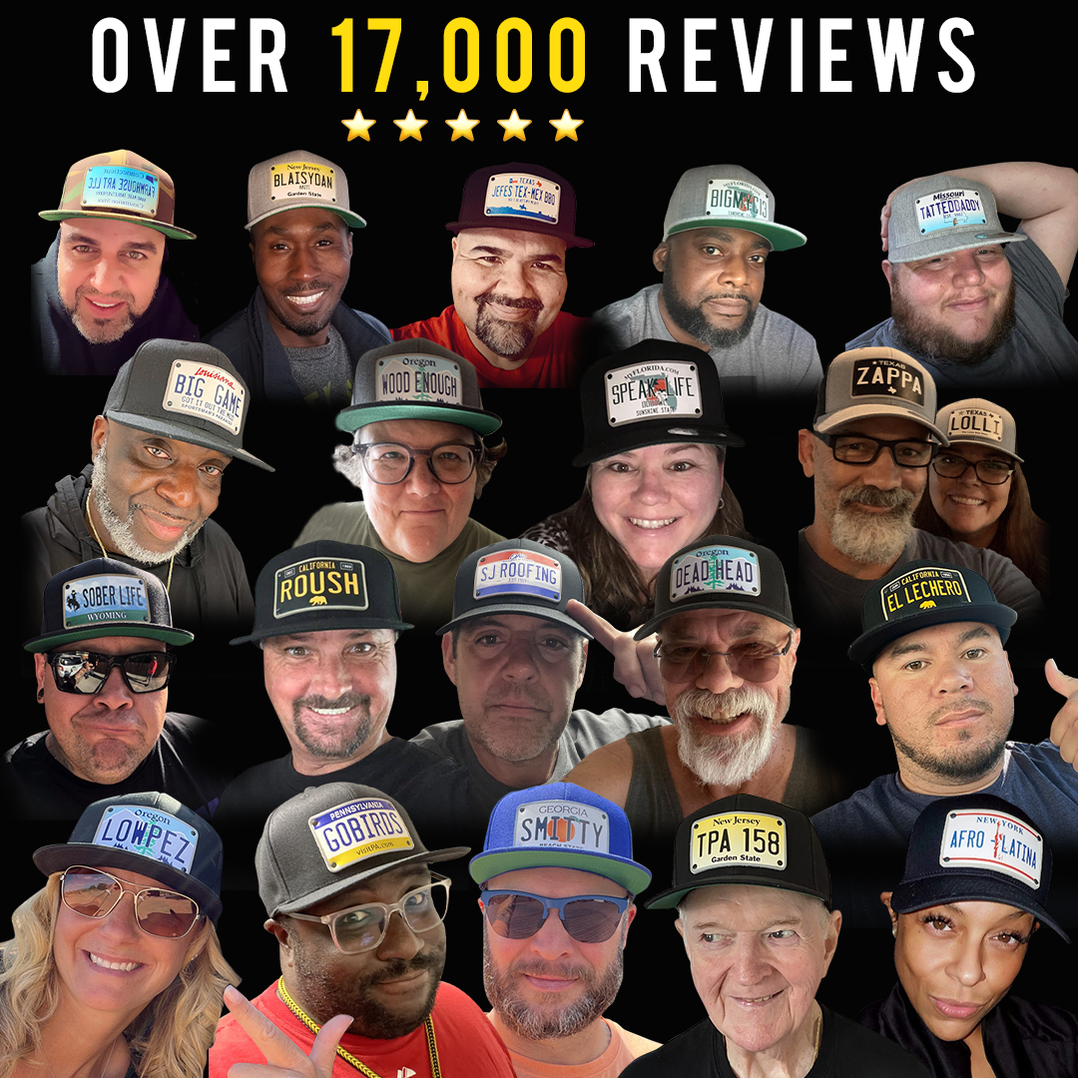 Custom California License Plate Hat Express Your Cali Vibes — CityLocs