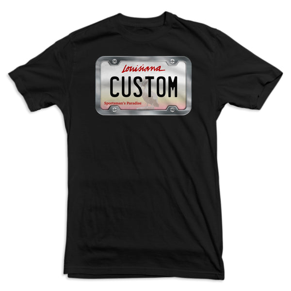 Louisiana 2022 License Plate Tee