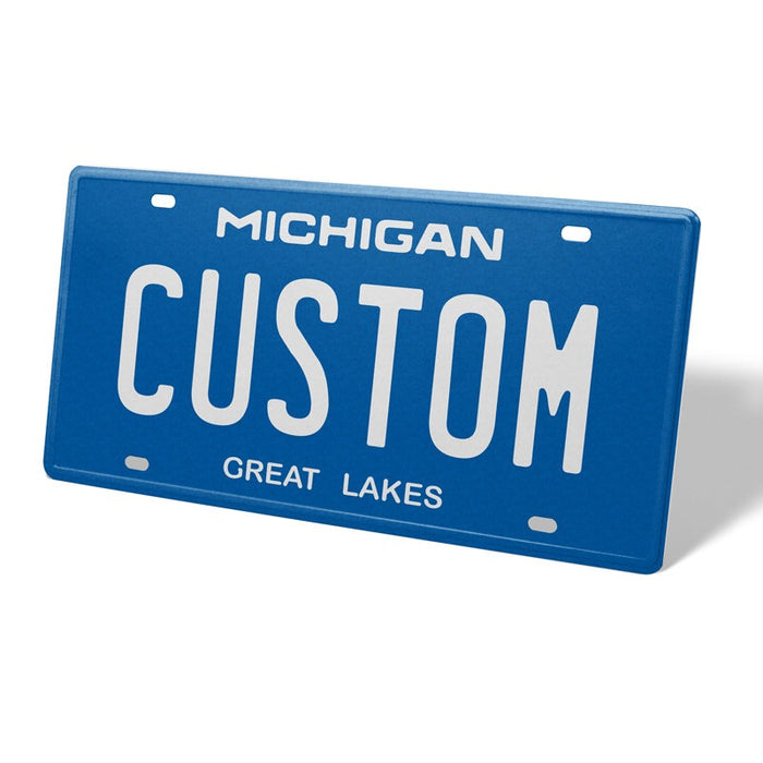 Michigan Metal License Plate