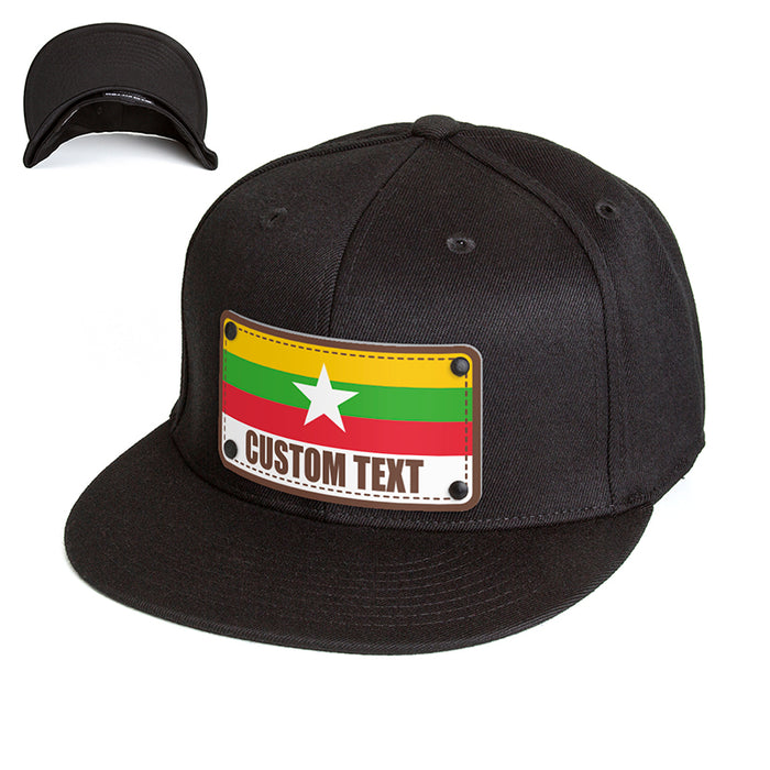 Custom Myanmar Flag Hat: Pride! Show CityLocs National — Your