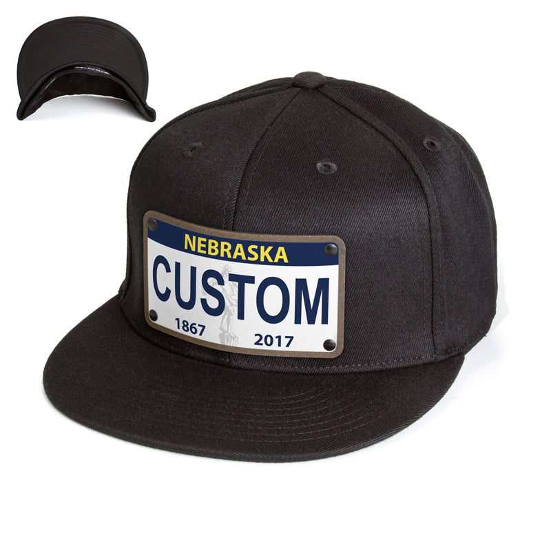 Nebraska Plate Hat