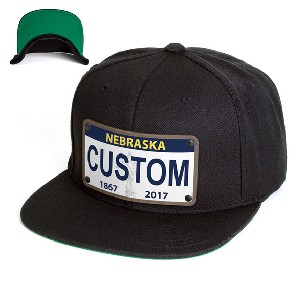 Nebraska Plate Hat