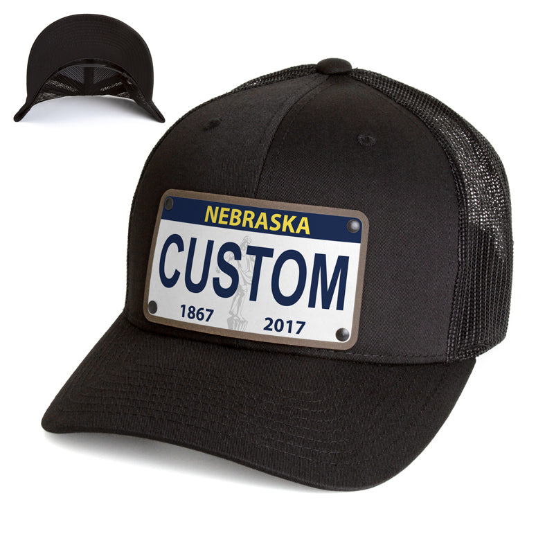 Nebraska Plate Hat