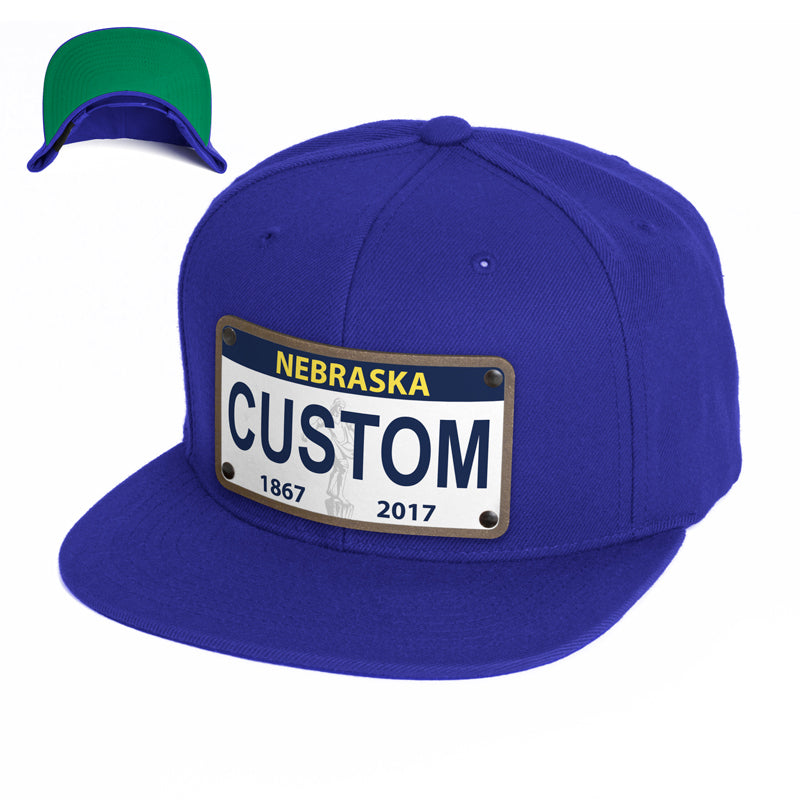 Nebraska Plate Hat