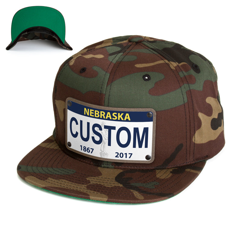 Nebraska Plate Hat