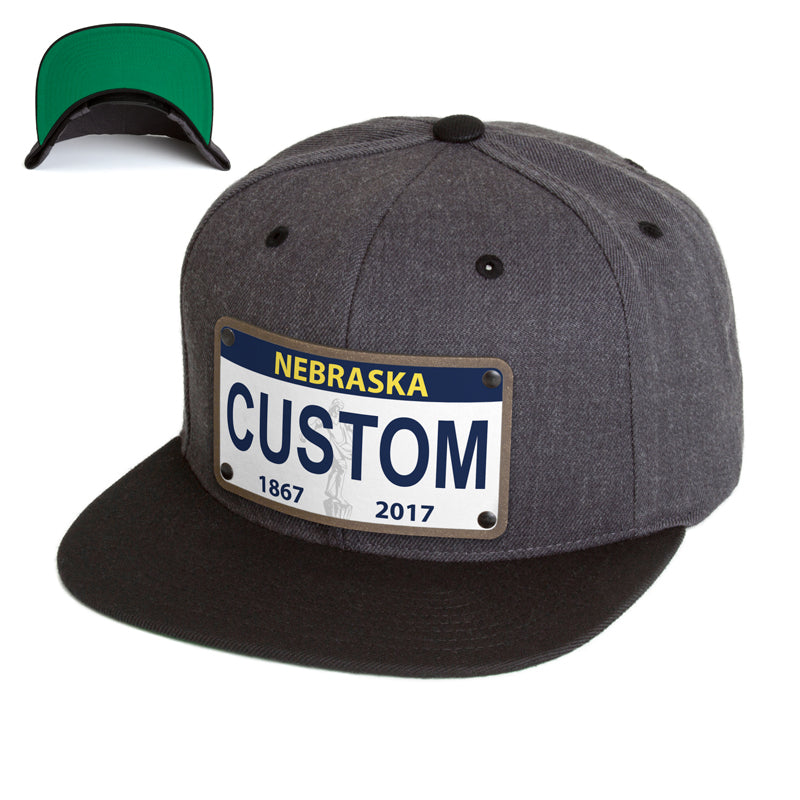 Nebraska Plate Hat