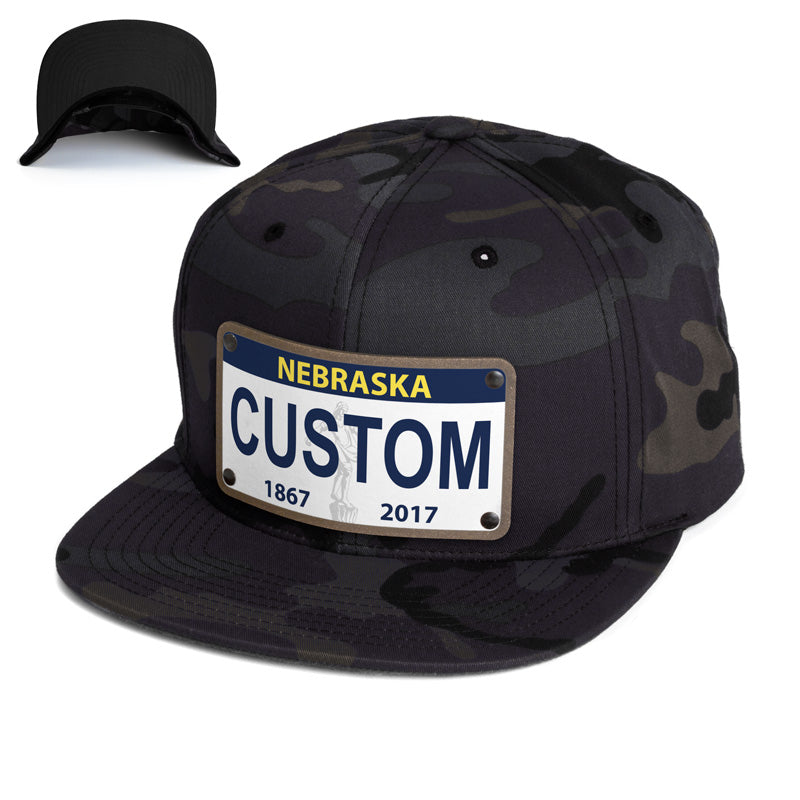 Nebraska Plate Hat
