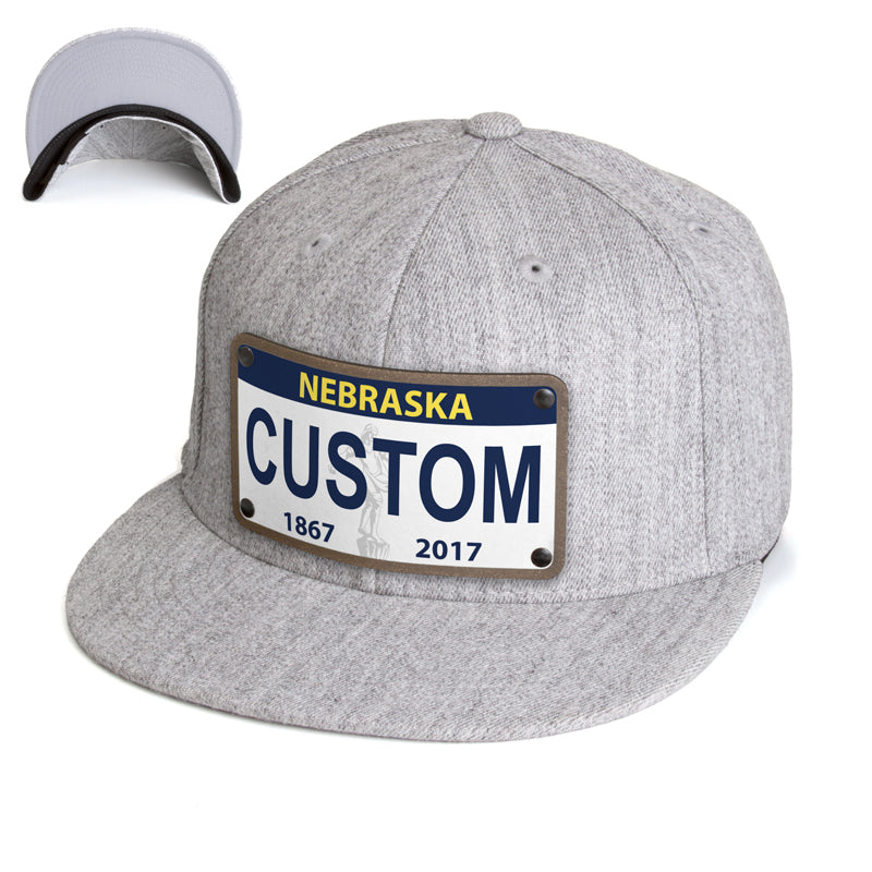 Nebraska Plate Hat