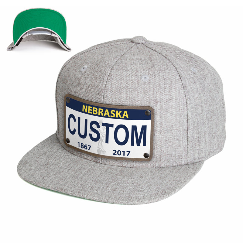 Nebraska Plate Hat