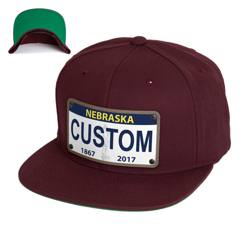 Nebraska Plate Hat