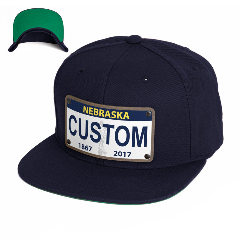 Nebraska Plate Hat