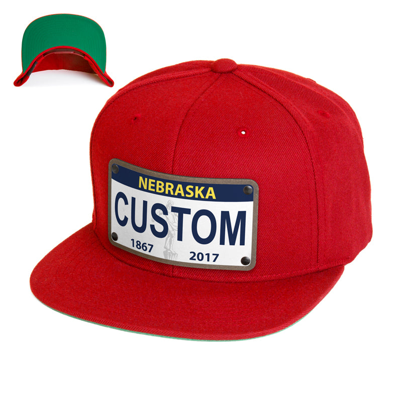 Nebraska Plate Hat