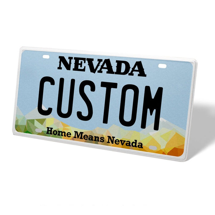 Nevada 2021 Metal License Plate