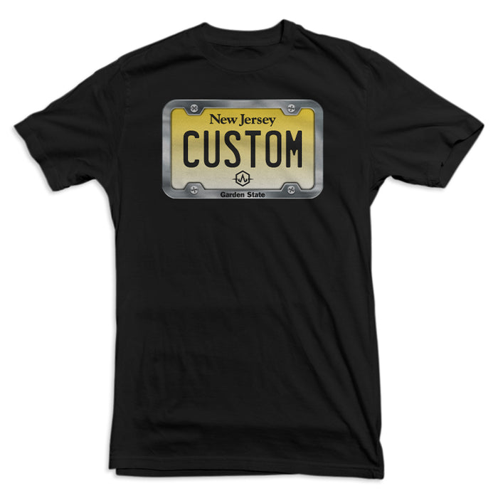 New Jersey License Plate Tee