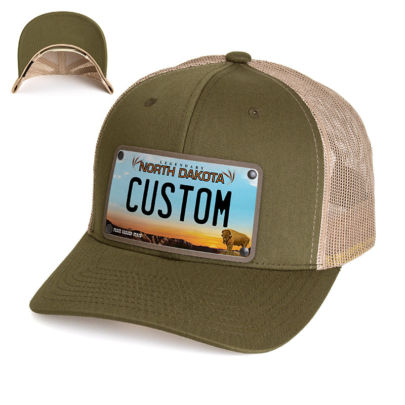 North Dakota 2022 Plate Hat