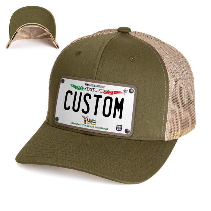 Distrito Federal License Plate Hat