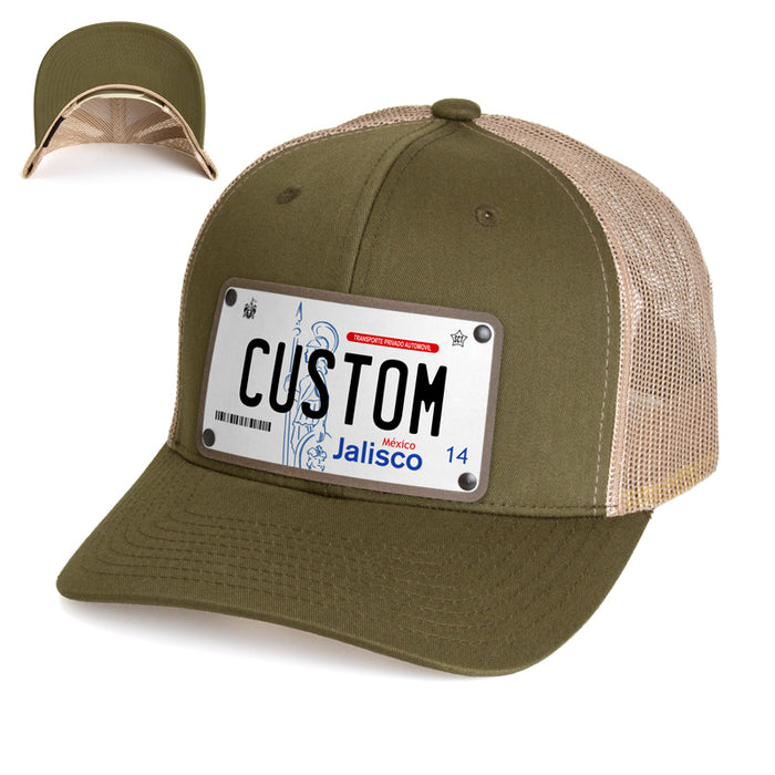 Jalisco License Plate Hat