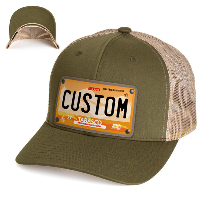 Tabasco License Plate Hat