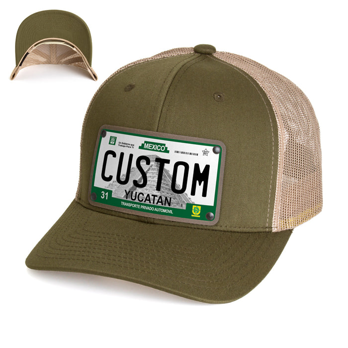 Yucatan License Plate Hat