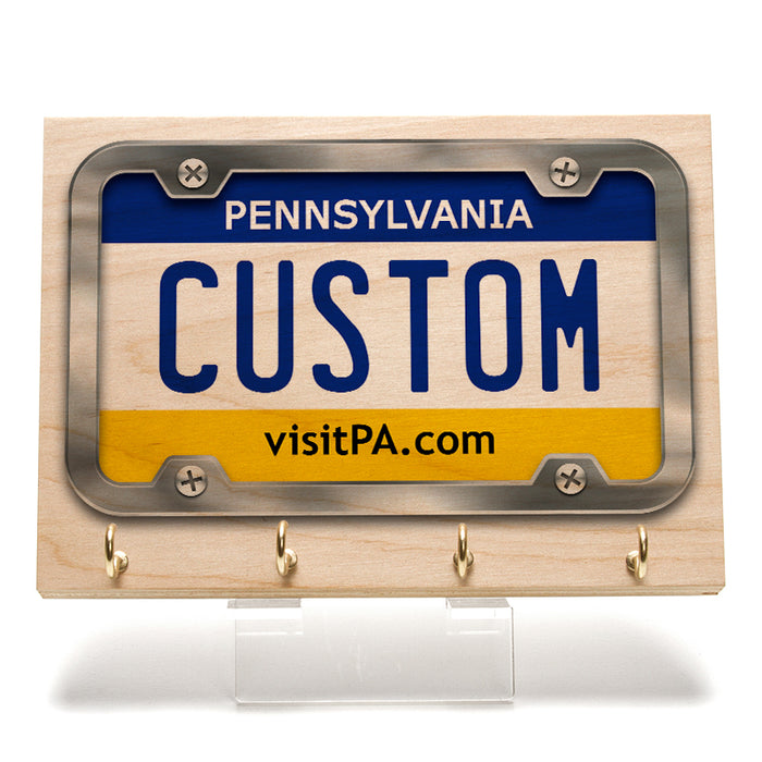 Penssylvania License Plate Key Rack
