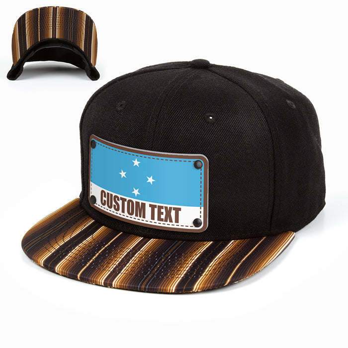 Pohnpei FSM Flag Hat