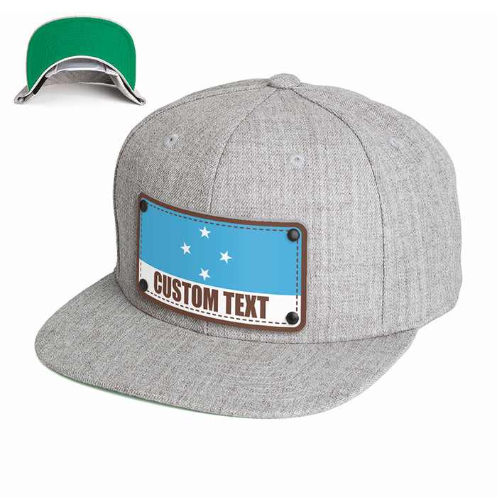 Pohnpei FSM Flag Hat