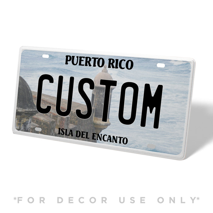 Puerto Rico 2022 Metal License Plate