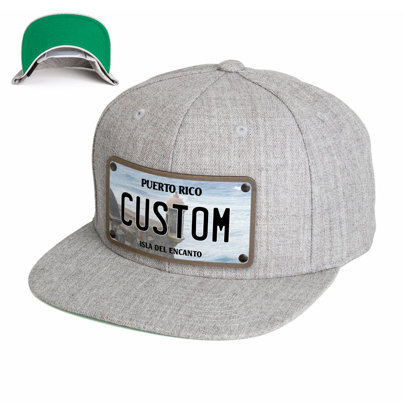 Puerto Rico Alternate Plate Hat