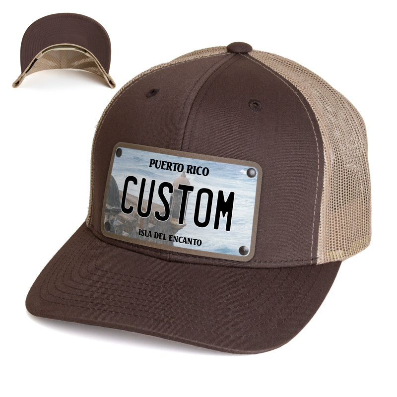 Puerto Rico Alternate Plate Hat