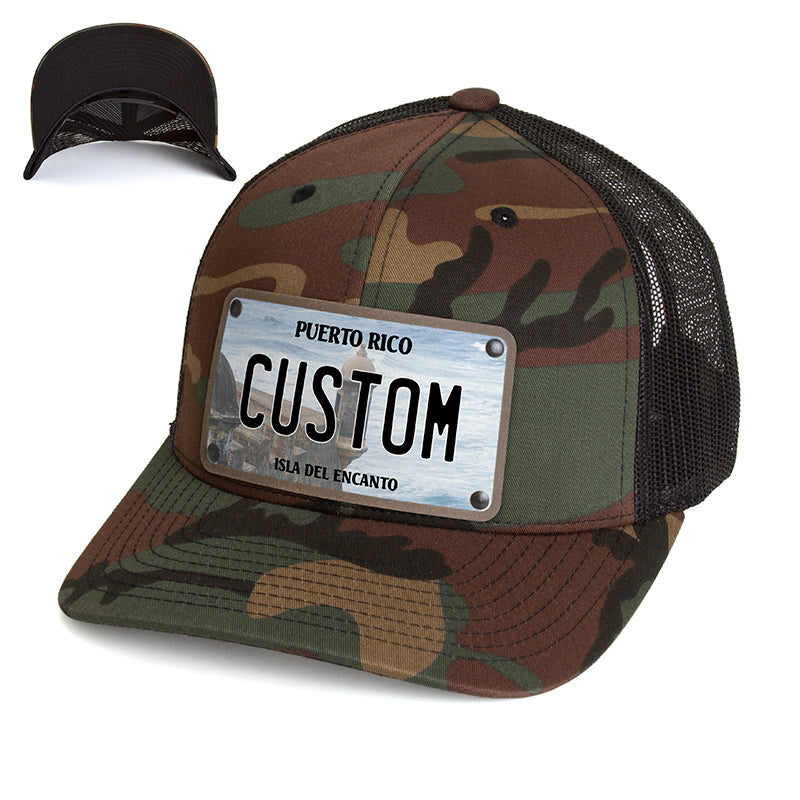 Puerto Rico Alternate Plate Hat
