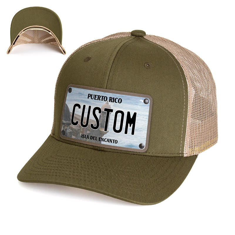 Puerto Rico Alternate Plate Hat