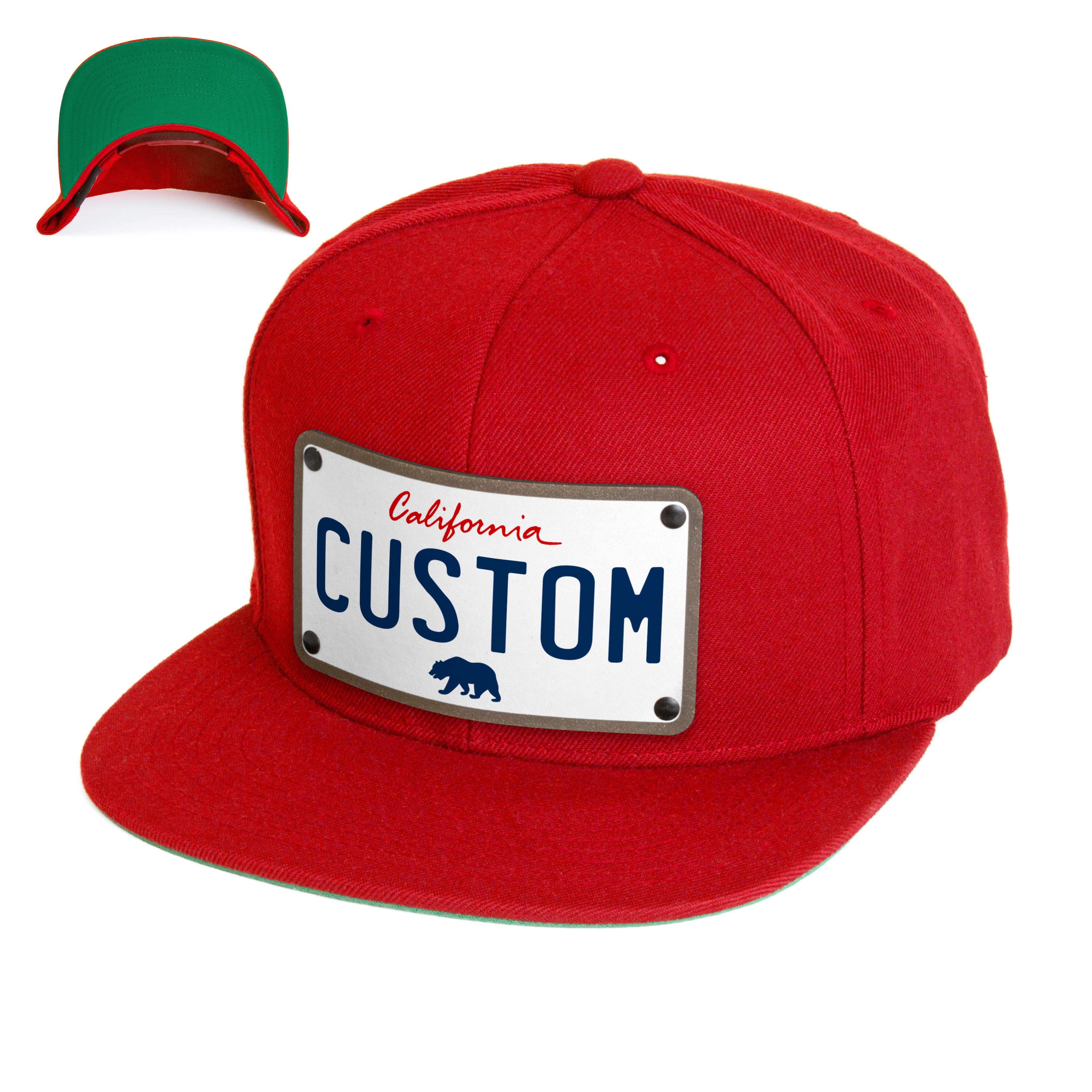 California White Plate Hat
