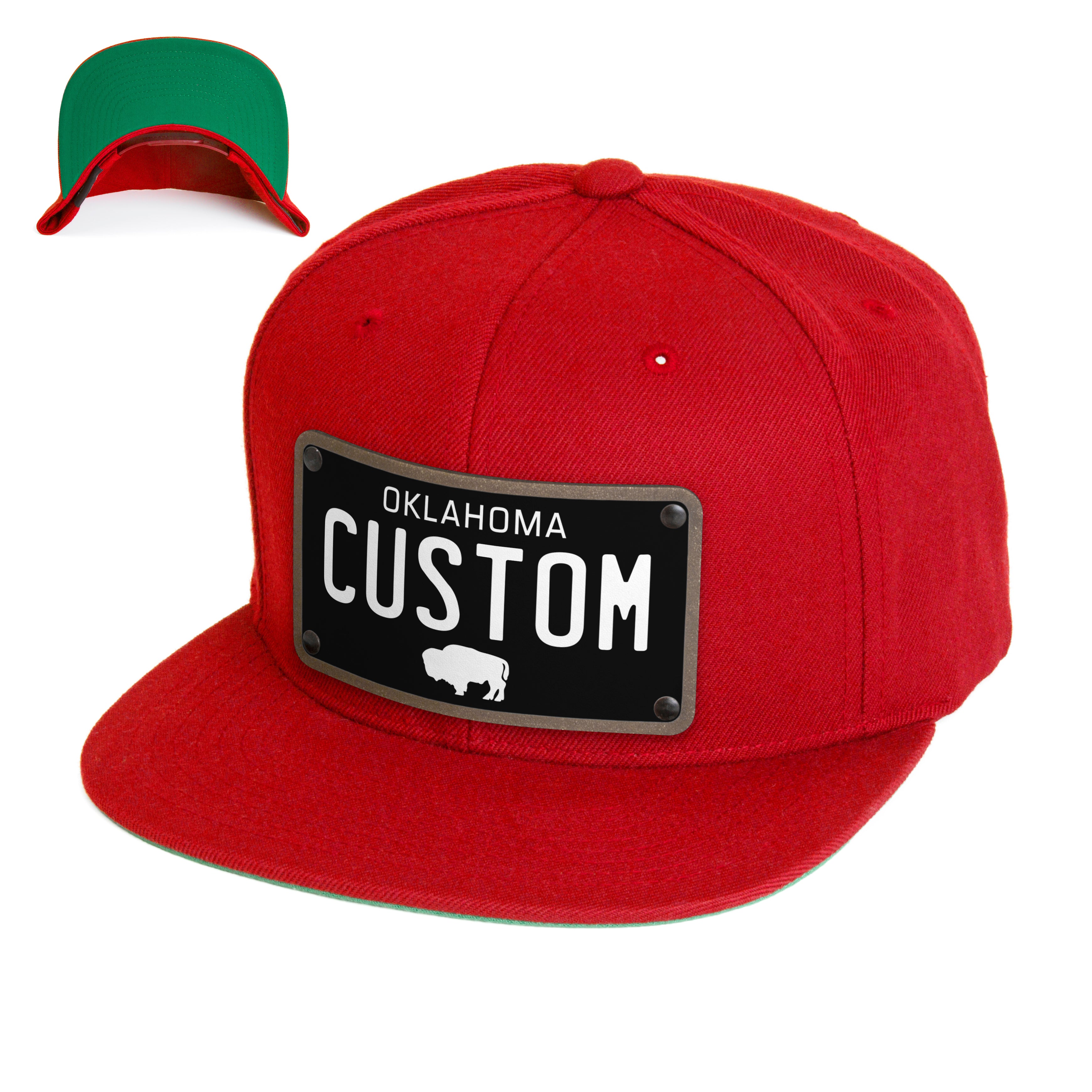 Oklahoma Plate Hat