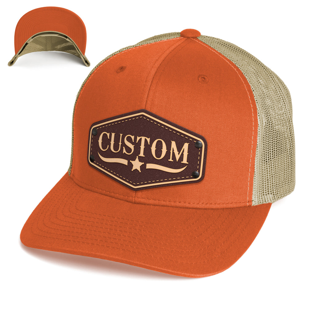 HOU Orange Trucker Hat – Golden Thread, Inc.