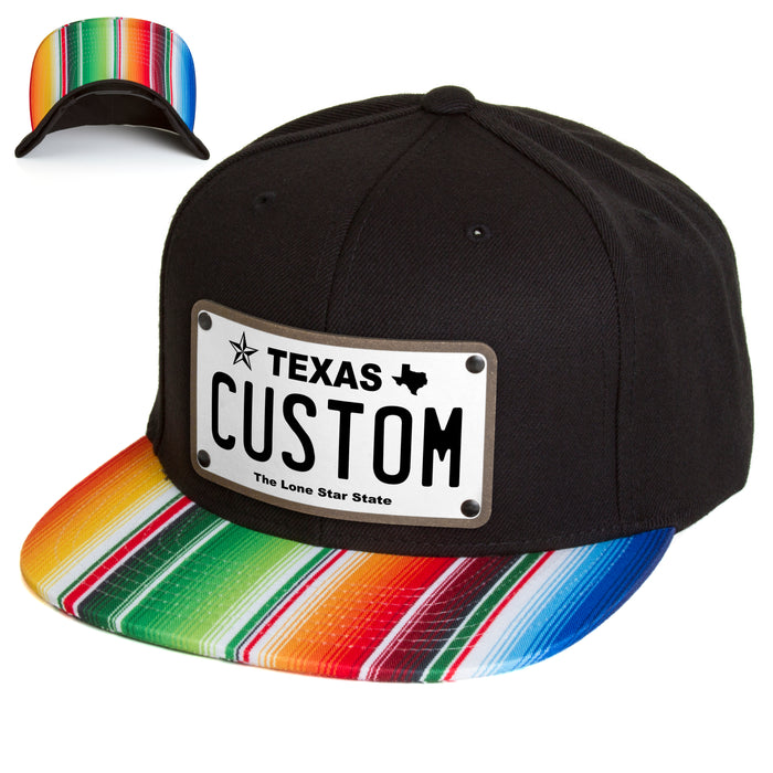 Texas White Plate Hat